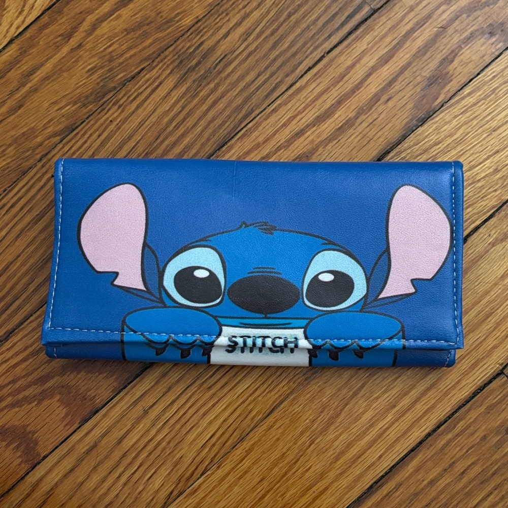 Stitch Blue and Pink Kids Wallet